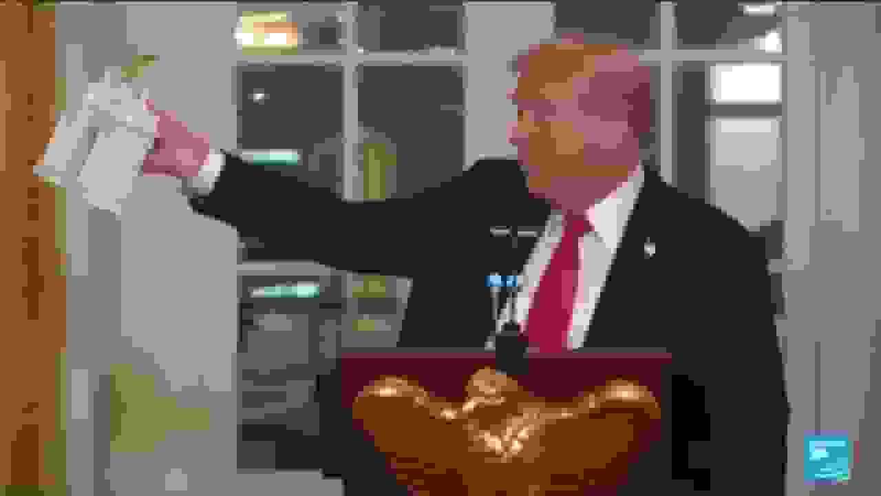 دونالد ترامپ پروژه جدید 'طاق ترامپ' را برای واشنگتن اعلام کرد