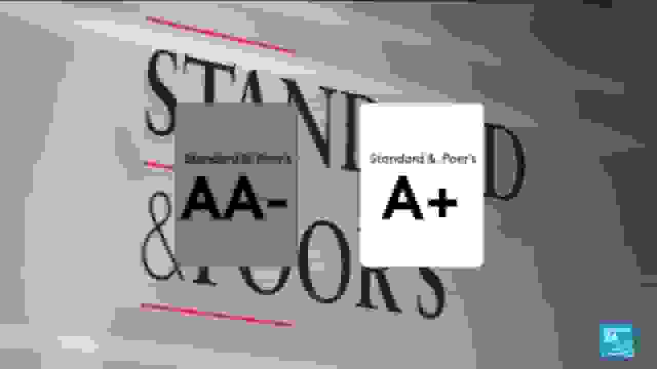 کاهش رتبه اعتباری فرانسه توسط اساندپی از AA به A+