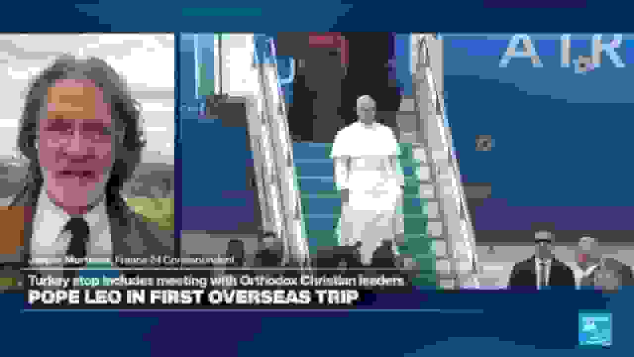 پاپ لئون چهاردهم در ترکیه برای گرامیداشت هفتصدمین سالگرد شورای نیقیه