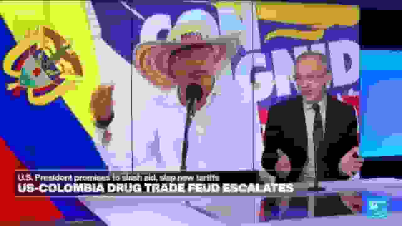 افزایش اختلافات تجارت مواد مخدر بین آمریکا و کلمبیا