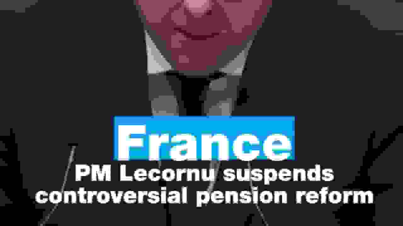 فرانسه: نخست وزیر لکرنو اصلاحات بازنشستگی بحث برانگیز را به تعویق انداخت