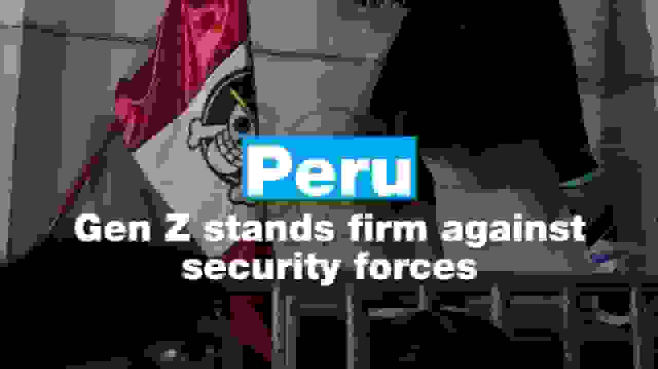 پرو: نسل زد در برابر نیروهای امنیتی مقاومت میکند