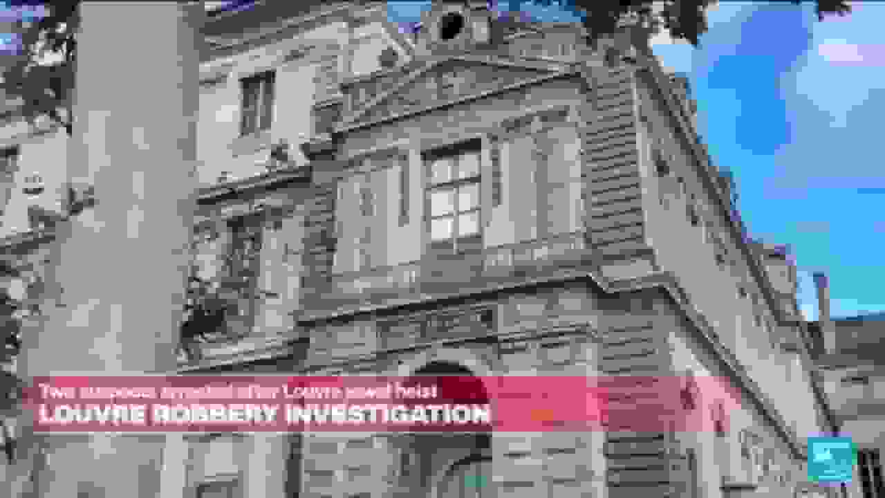 دستگیری دو مظنون در سرقت جواهرات لوور