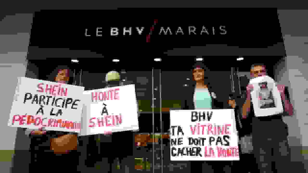 اعتراضات و صفهای طولانی در افتتاح اولین فروشگاه شیاین در پاریس