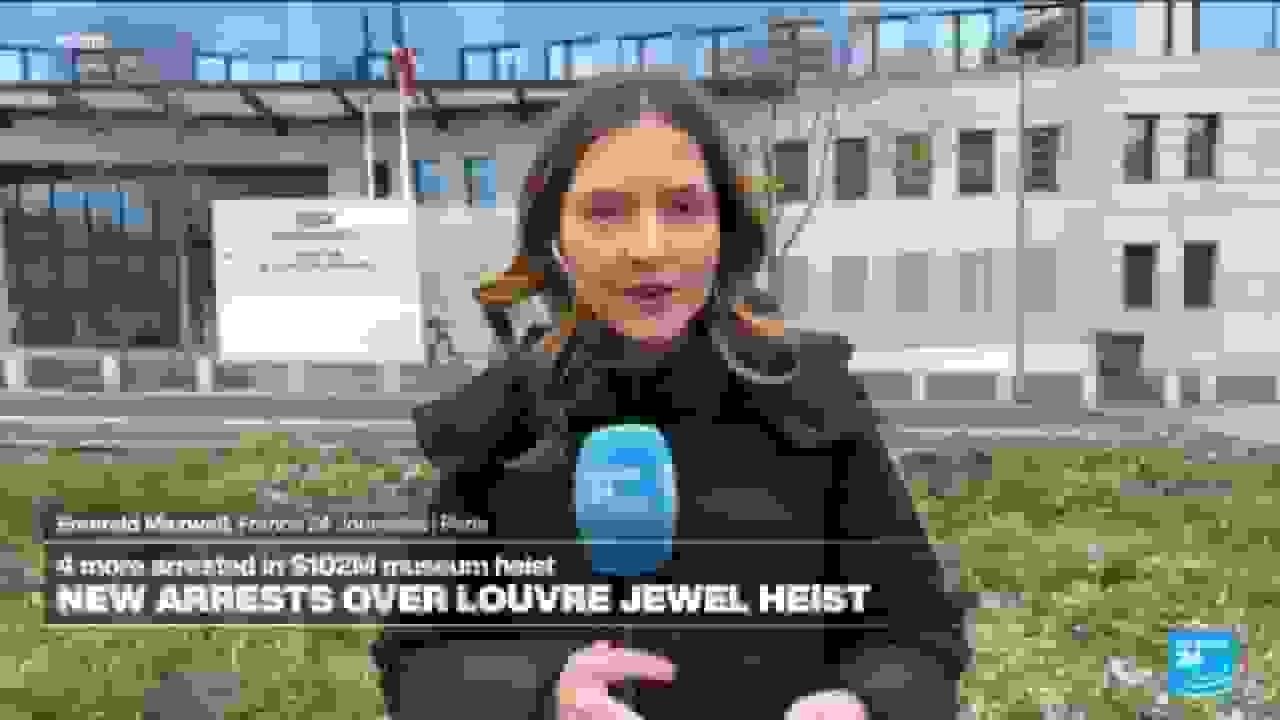 دستگیری چهار نفر دیگر در ارتباط با سرقت ۱۰۲ میلیون دلاری جواهرات لوور در پاریس
