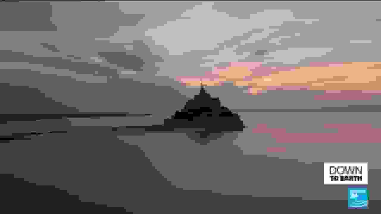 آیا این روستای فرانسوی ناپدید خواهد شد؟ فرسایش خط ساحلی مونت سنت میشل را میبلعد