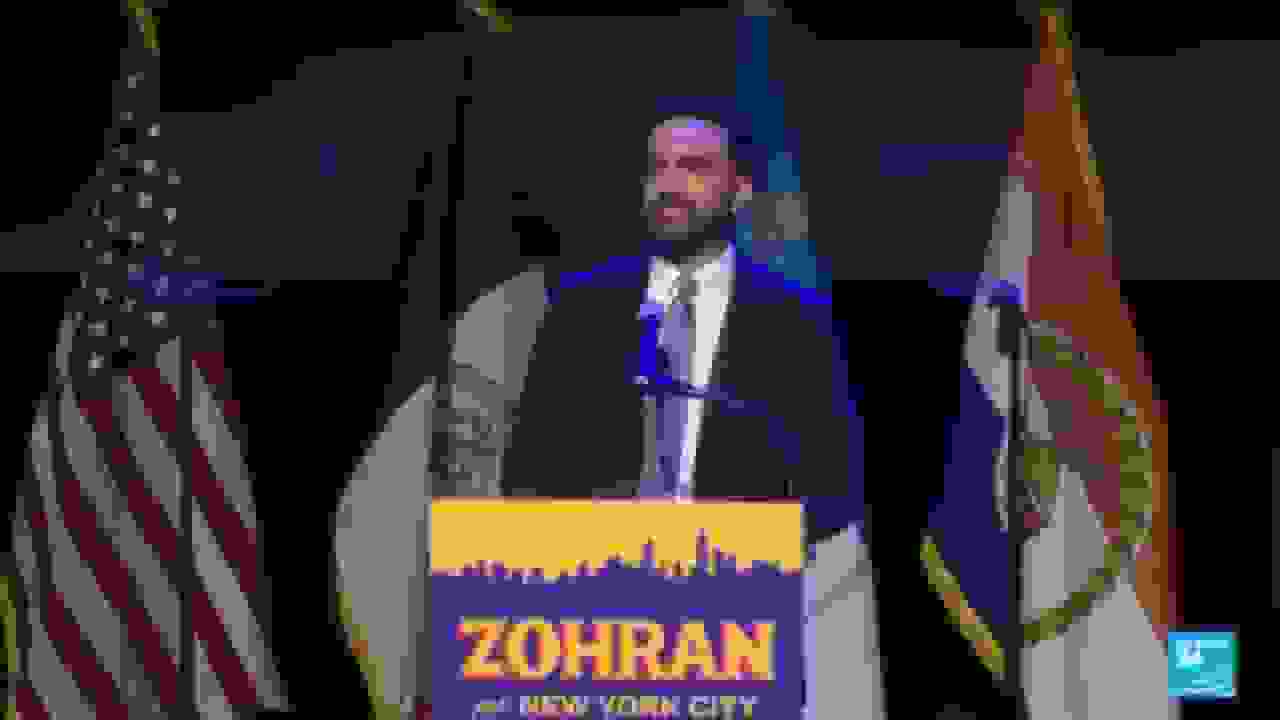 زهران ممدانی به عنوان اولین شهردار آسیای جنوبی نیویورک تاریخ ساز شد