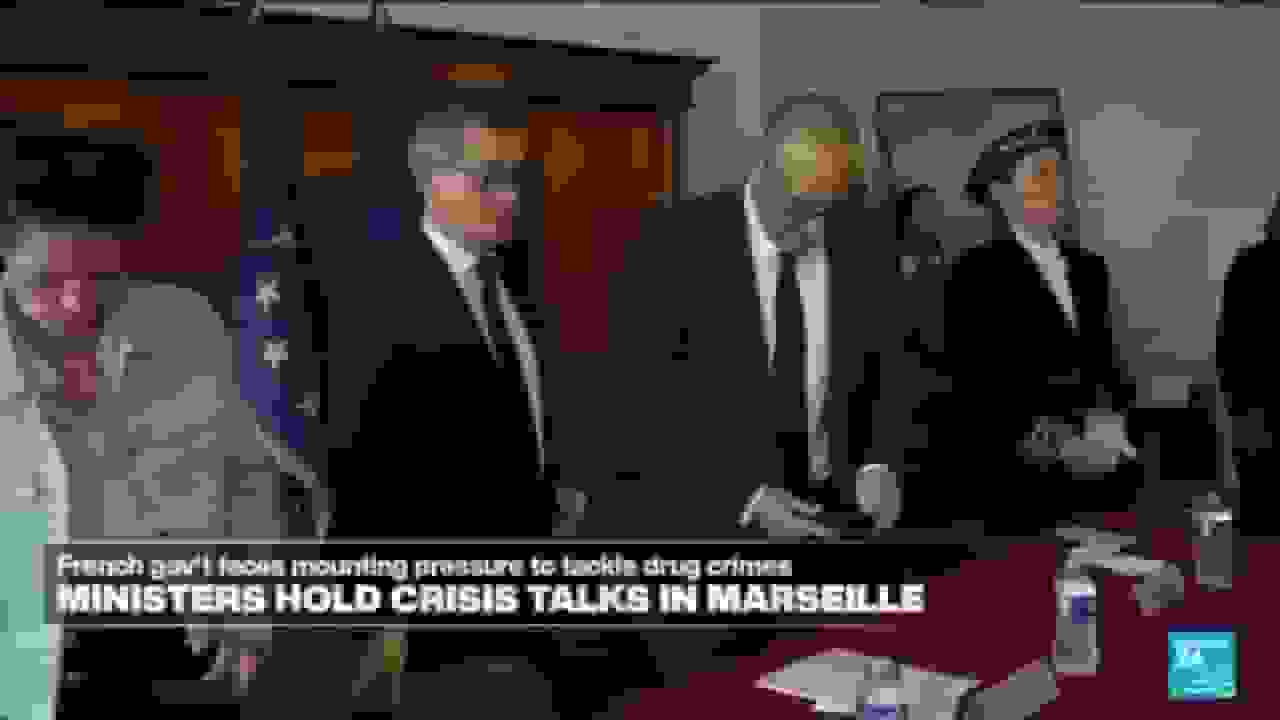 وزرای فرانسه در مارسی در مورد قاچاق مواد مخدر گفتگوهای بحرانی برگزار میکنند