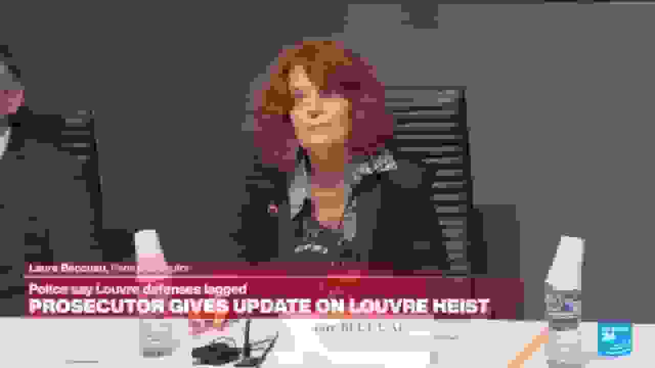 پخش مجدد: بهروزرسانی دادستان پاریس درباره تحقیقات سرقت موزه لوور