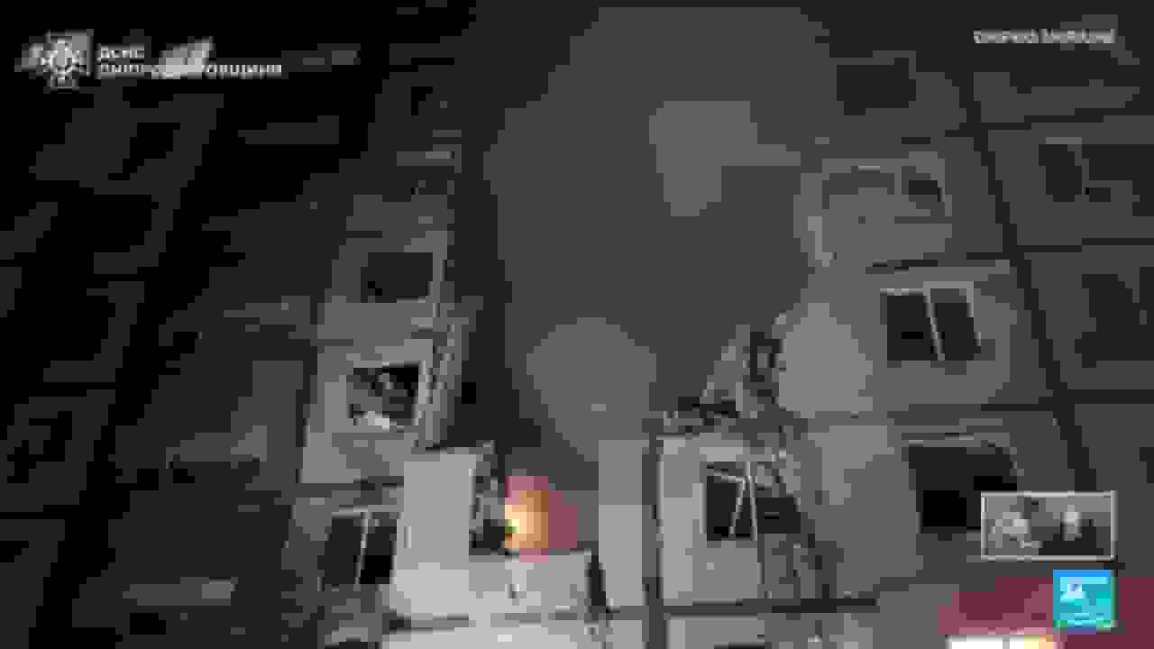 حمله پهپادی روسیه به یک ساختمان مسکونی در اوکراین: دستکم چهار کشته