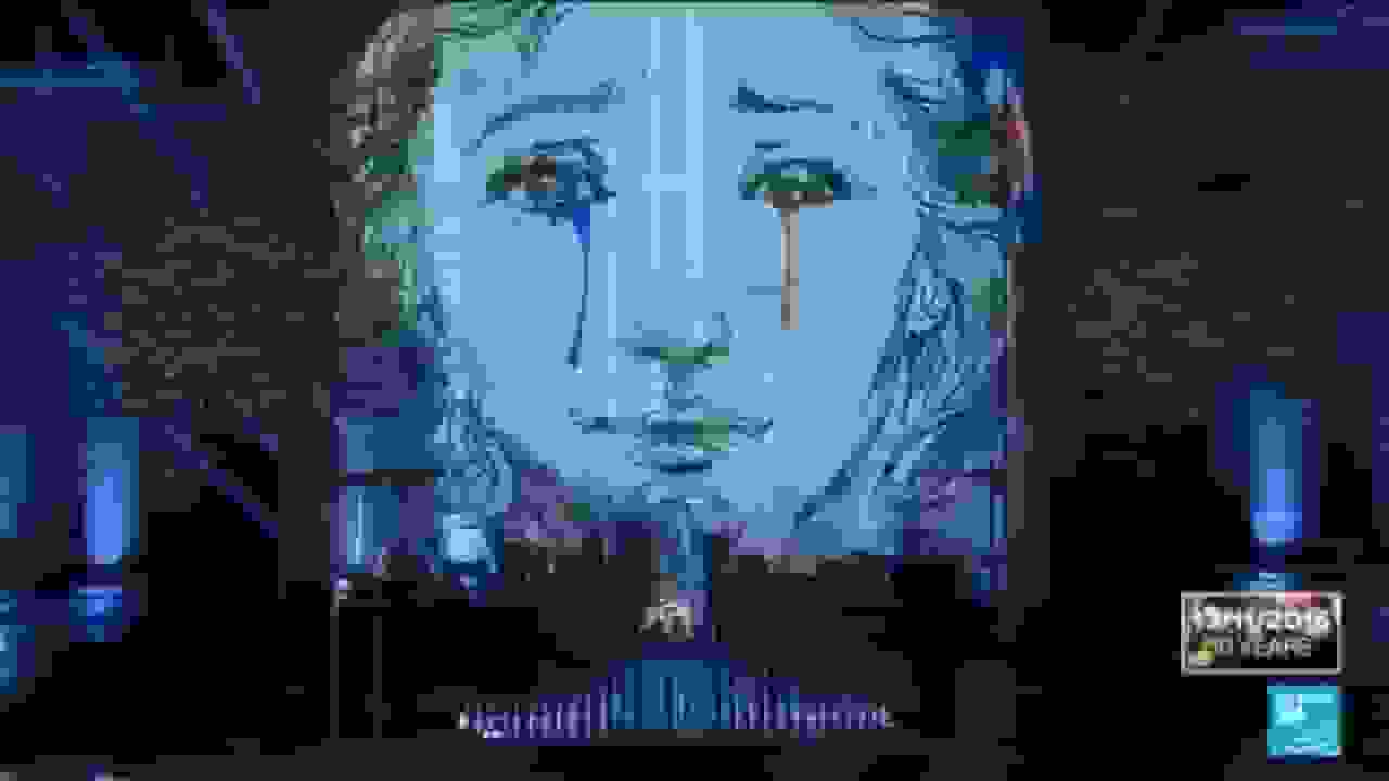 روشنایی 'درخت عدالت' در مراسم یادبود حملات تروریستی ۲۰۱۵ پاریس