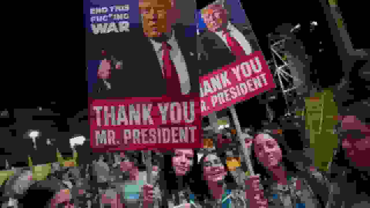 دونالد ترامپ در اسرائیل به خاطر نقشش در آزادی گروگانها مورد تجلیل قرار گرفت