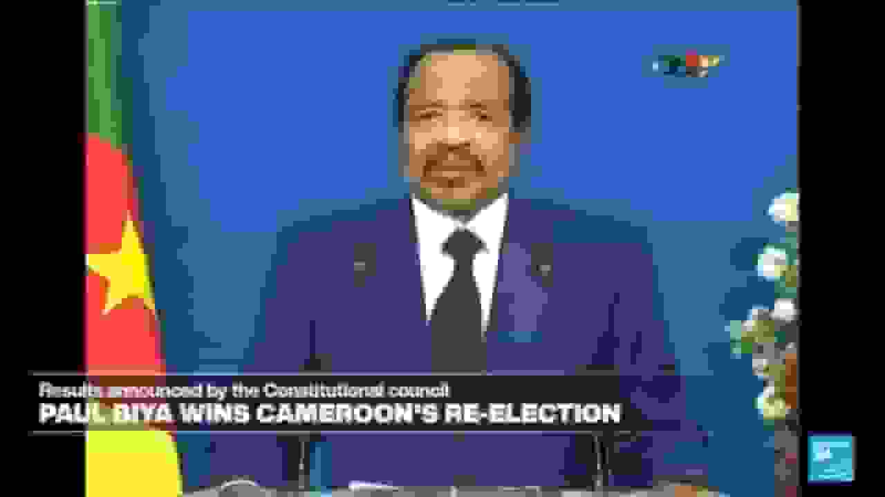 کامرون: پل بیا با ۵۳ درصد آرا هشتمین دوره ریاست جمهوری خود را تضمین کرد