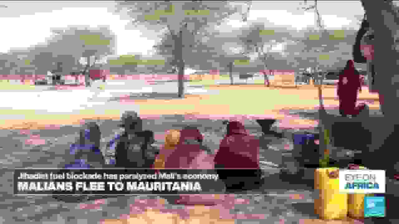 فرار هزاران مالیاوی به موریتانی در نتیجه محاصره گروه جنیم