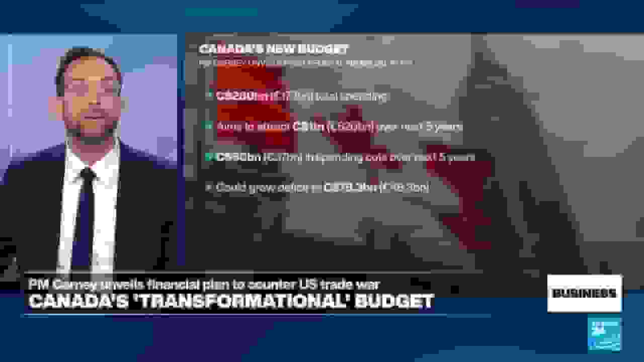 کانادا بودجه جدید بلندپروازانه را برای مقابله با شوک تعرفهای ایالات متحده معرفی کرد
