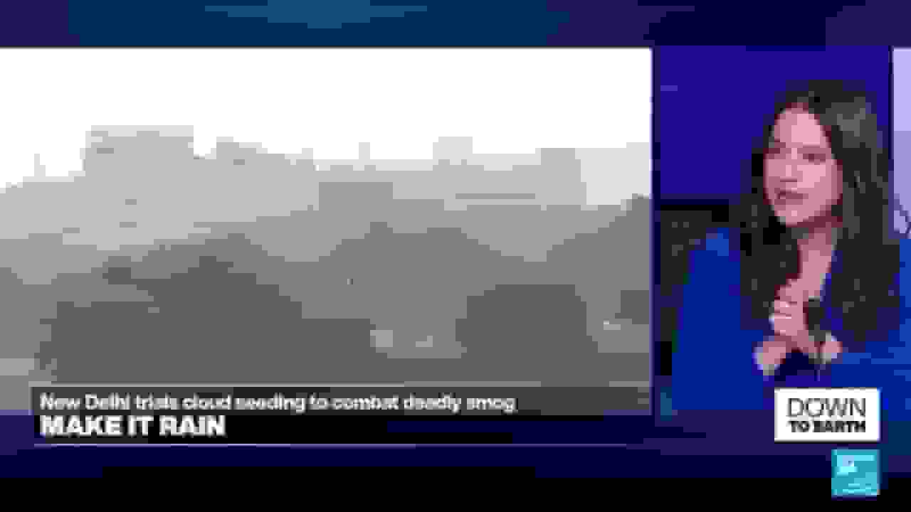 باران مصنوعی در دهلی نو برای مبارزه با آلودگی مهکشنده