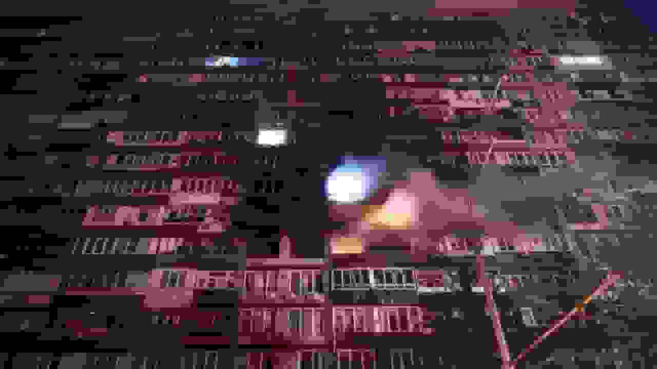 حمله گسترده موشکی و پهپادی روسیه به کیف باعث قطعی برق شد