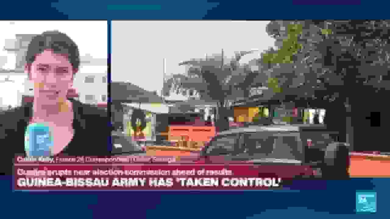 ارتش گینه بیسائو کنترل را قبل از اعلام نتایج انتخابات به دست گرفته است