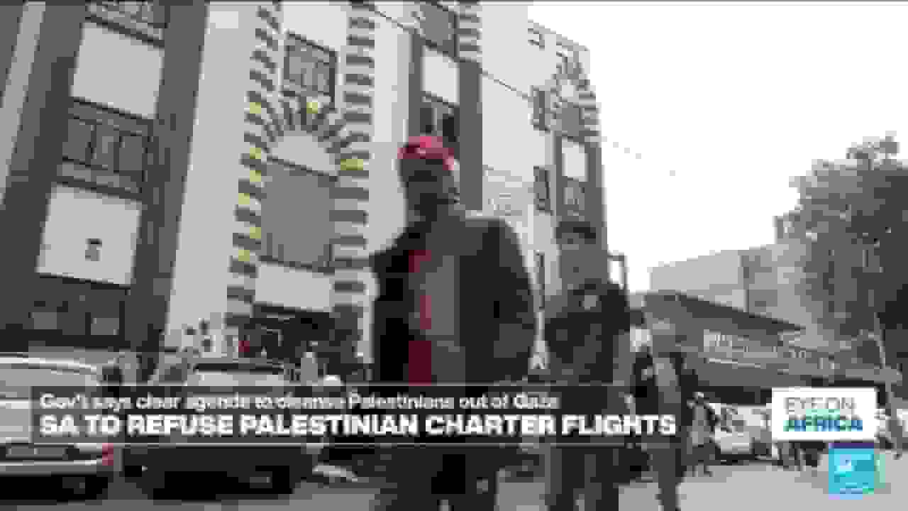 آفریقای جنوبی: پروازهای چارتر بخشی از برنامه تخلیه فلسطینیان از غزه است