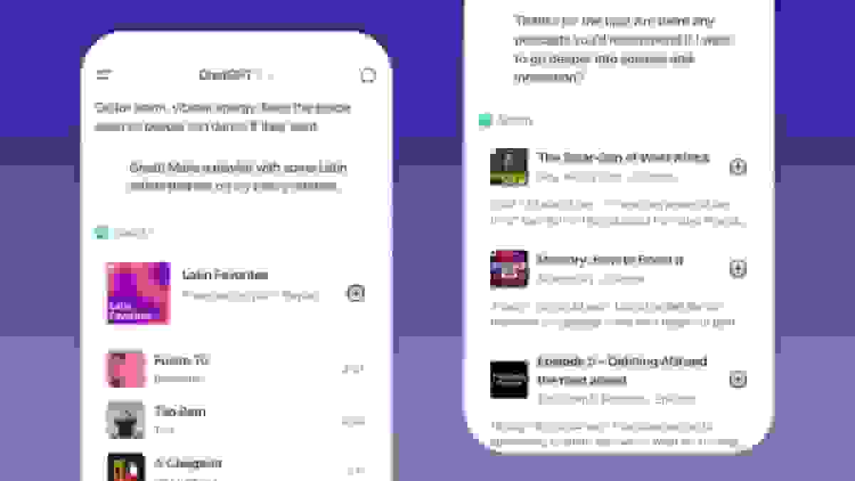 اتصال اپلیکیشنهای اسپاتیفای و کانوا به چتجیپیتی