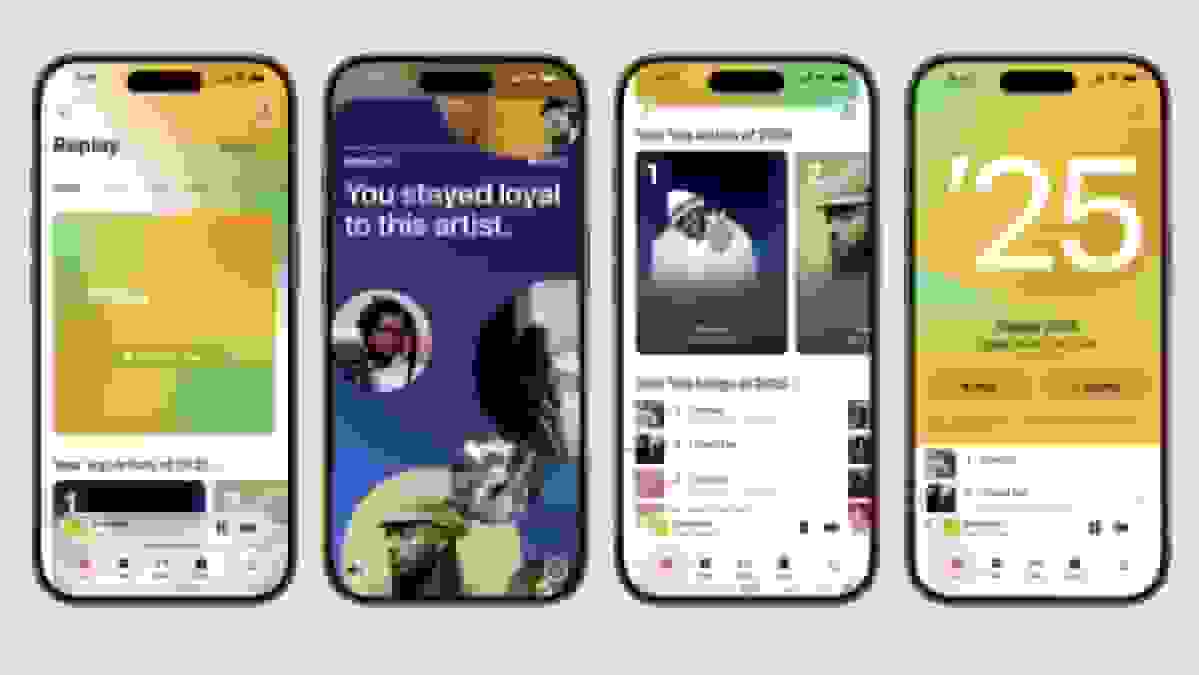 اپل میوزیک ریپلی ۲۰۲۵: مرور آمار موسیقی شما در سال جاری