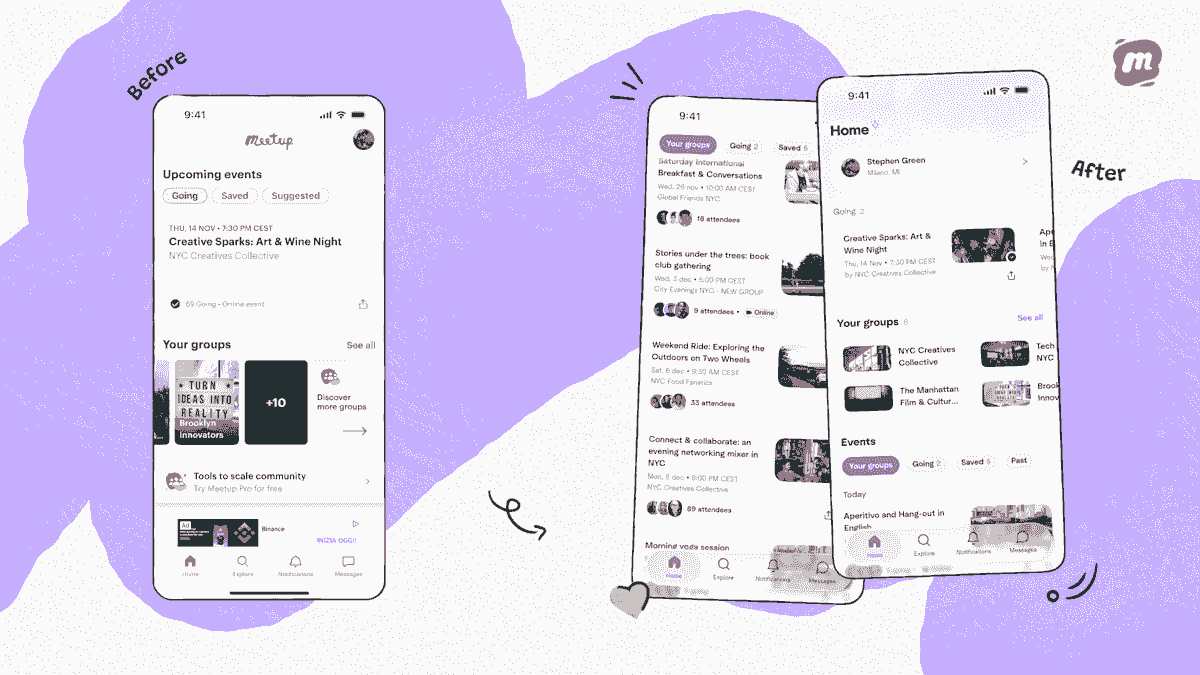اپلیکیشن جدید Meetup برای تسهیل ملاقاتهای حضوری طراحی شده است