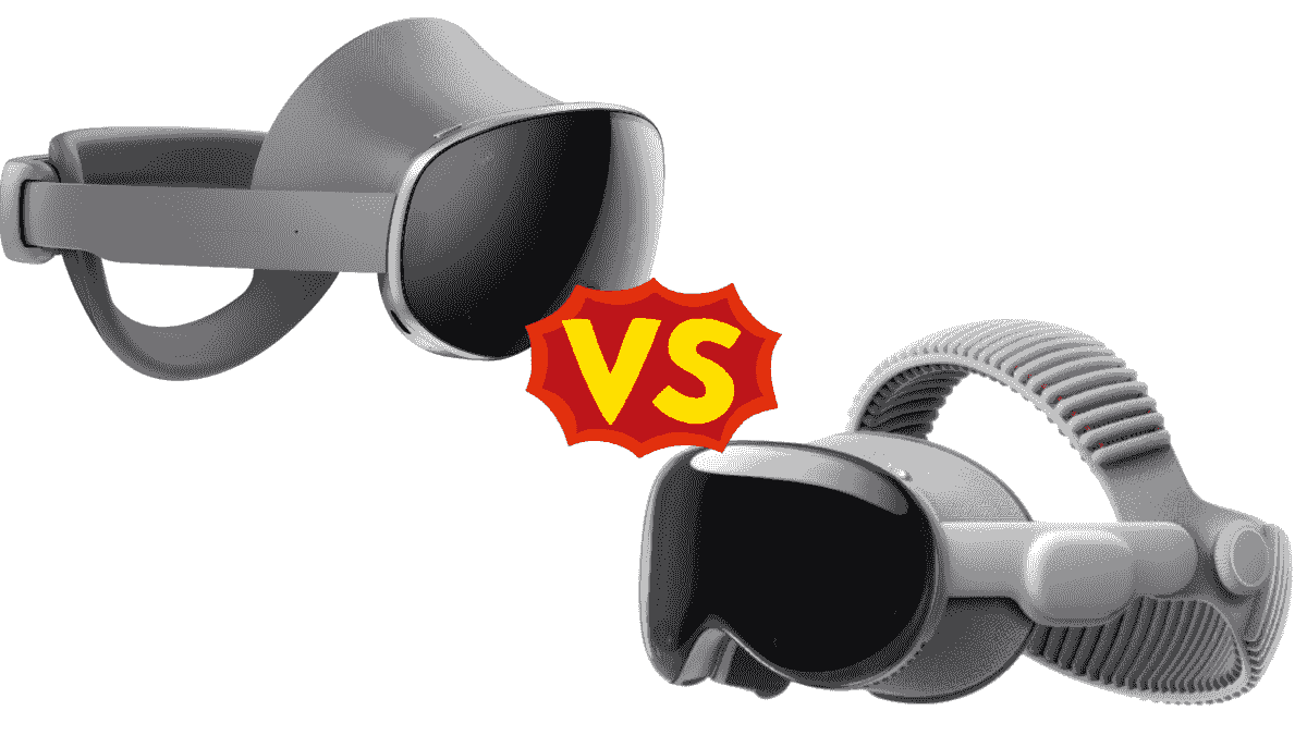 مقایسه هدست گلکسی XR سامسونگ با ویژن پرو M5 اپل