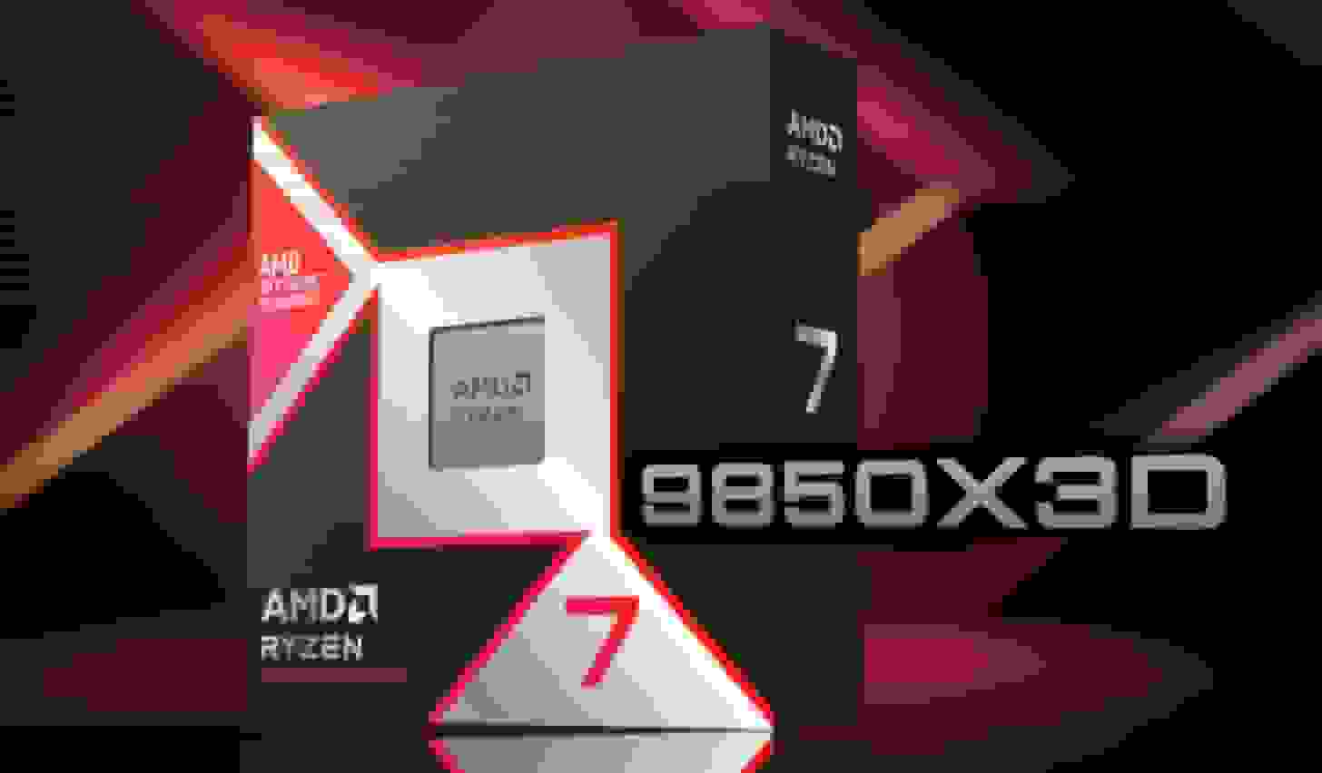شرکت AMD پردازنده Ryzen 7 9850X3D را تایید کرد