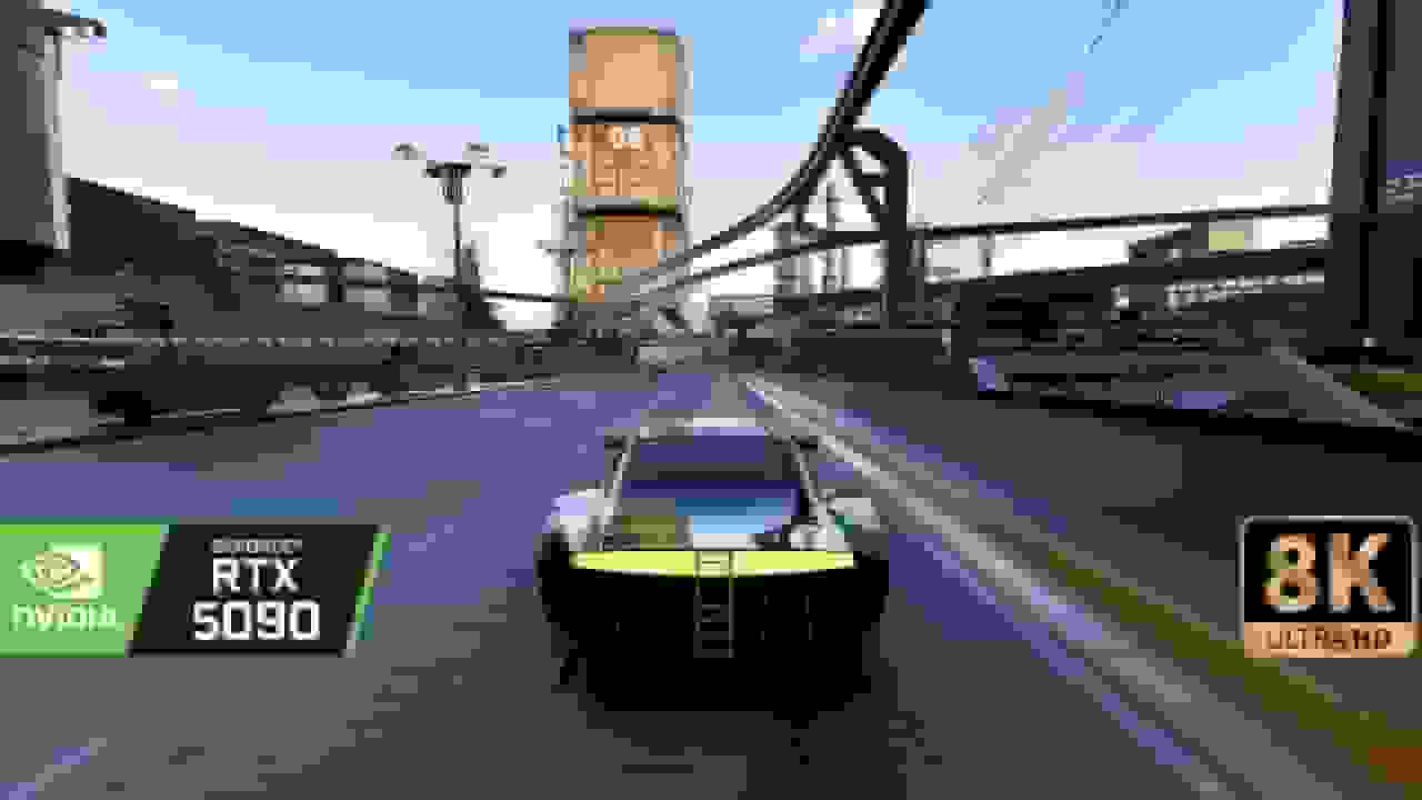 گرافیک حیرتانگیز Cyberpunk 2077 با RTX 5090