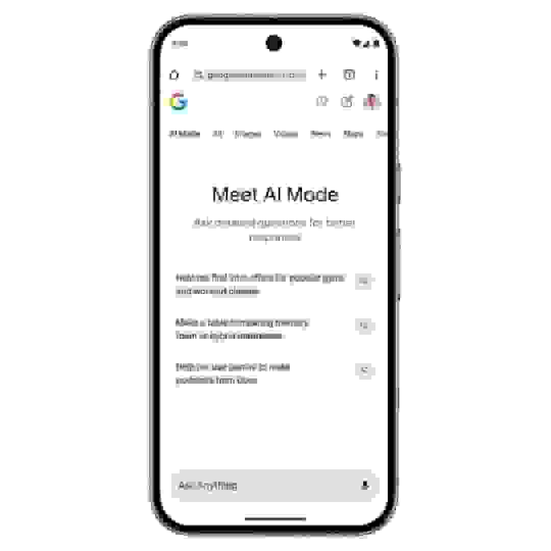افزوده شدن حالت هوش مصنوعی به مرورگر کروم در iOS و اندروید