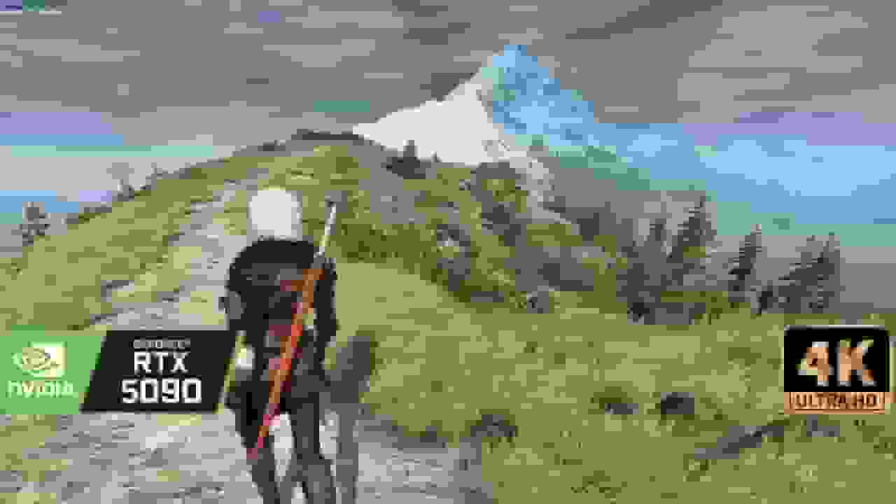 گرافیک خیرهکننده The Witcher 3 با مادها و RTX 5090
