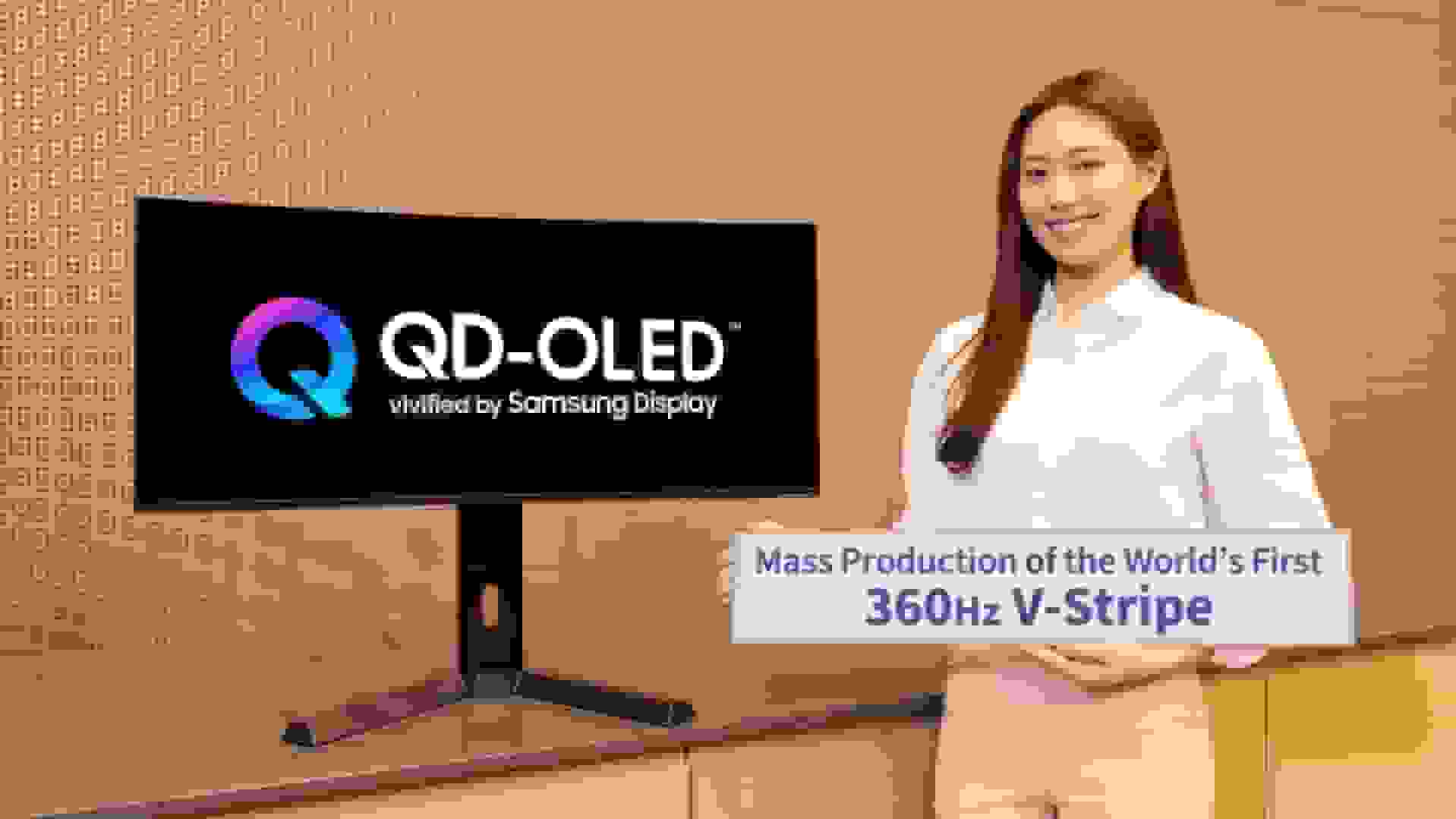 سامسونگ تولید نخستین پنلهای QD-OLED با نرخ نوسازی 360 هرتز جهان را آغاز کرد