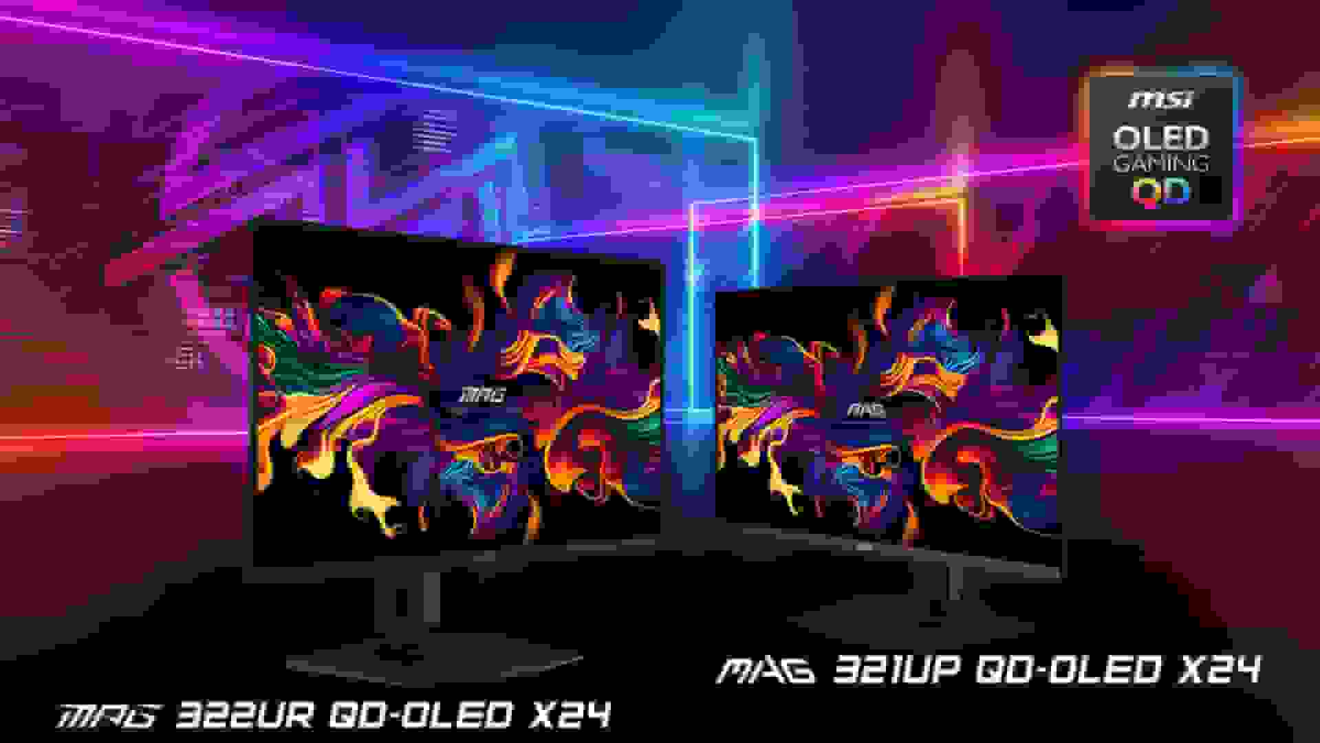 رونمایی MSI از مانیتورهای 32 اینچی QD-OLED جدید با قابلیتهای پیشرفته