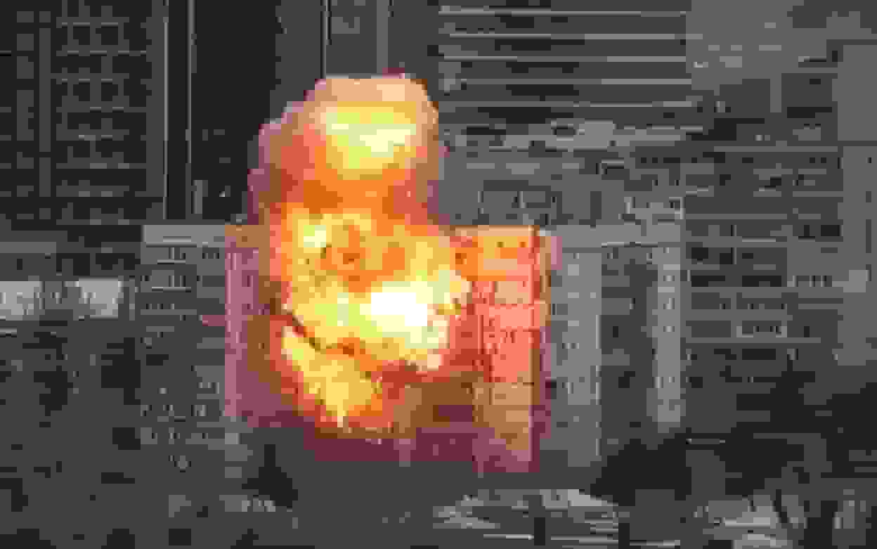 شنیدن صدای انفجارهای مهیب در کییف