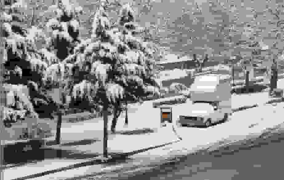 پیشبینی بارش برف در همدان برای امشب و فردا صبح