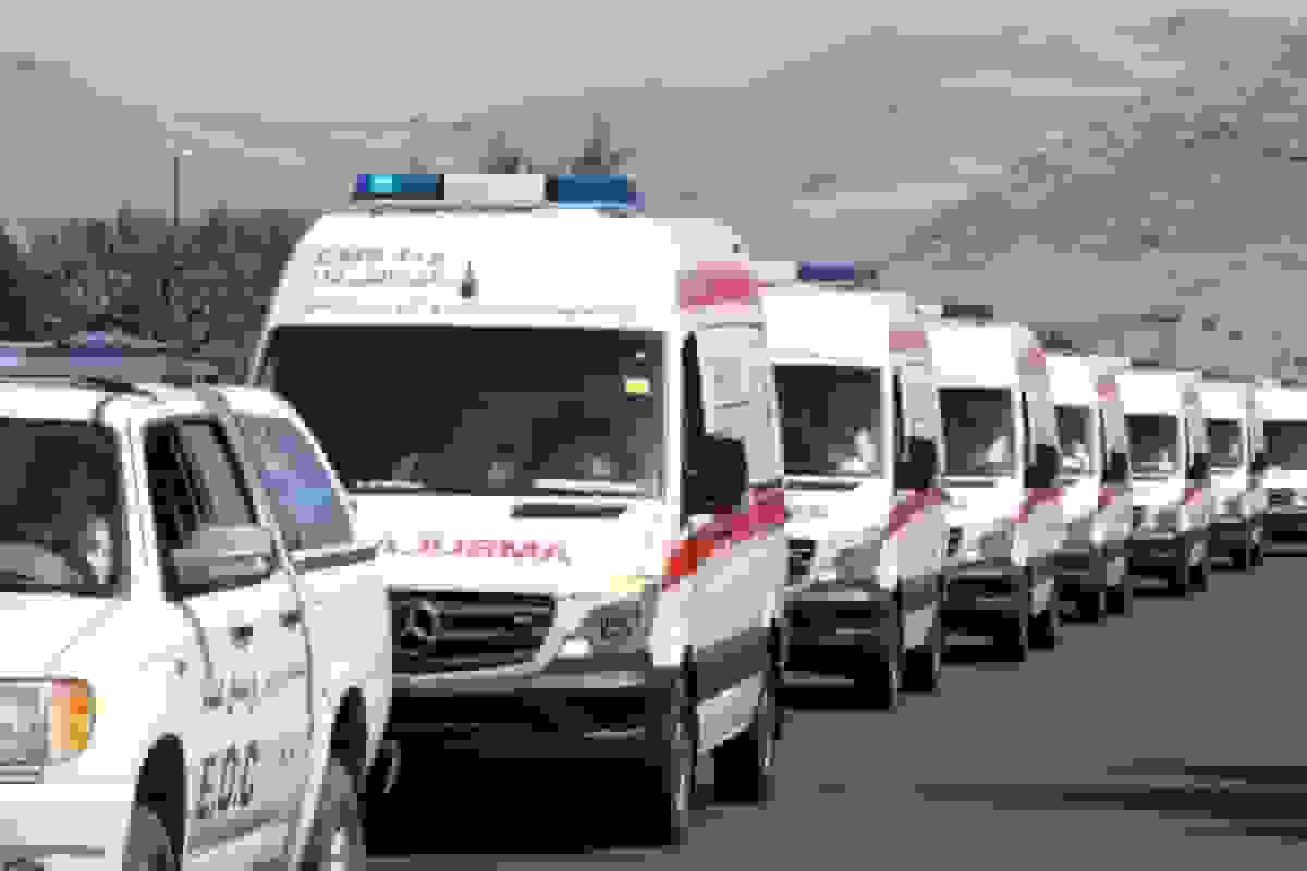 انجام ۹۱۷۴ مأموریت اورژانس در آذربایجانغربی طی بهمنماه