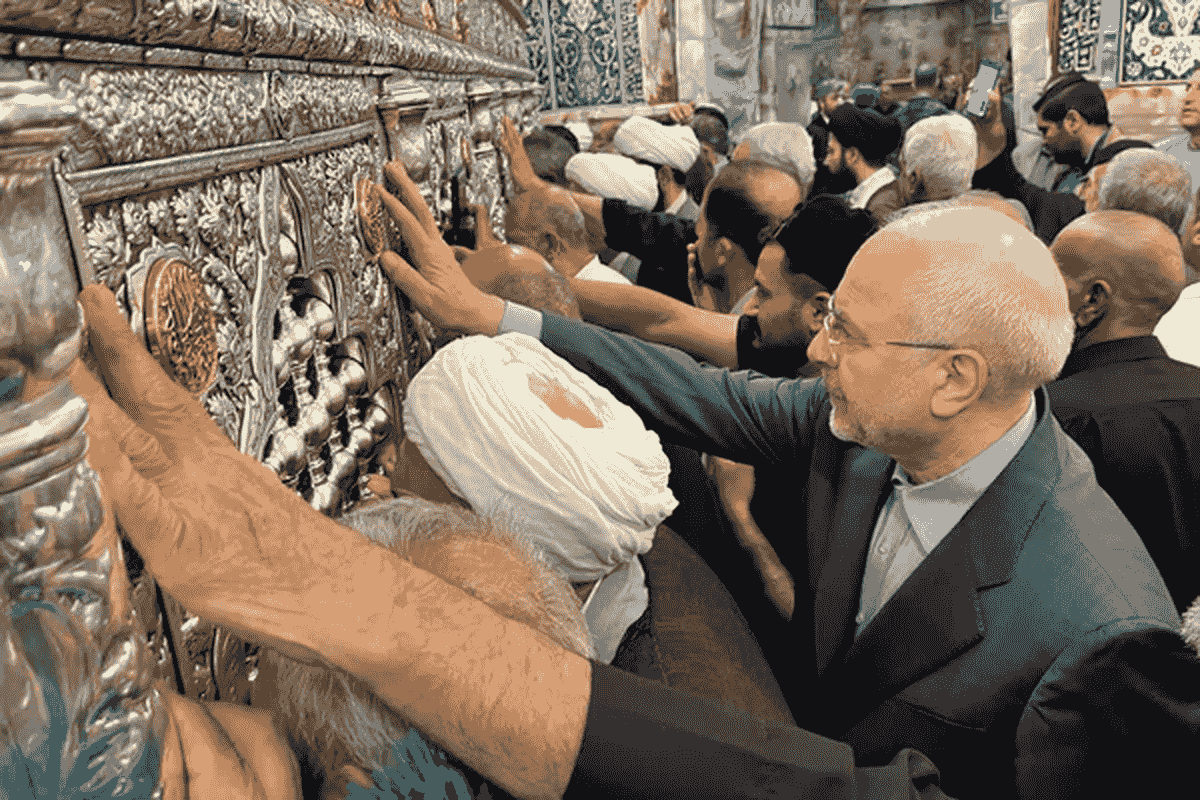 قالیباف به زیارت حرم حضرت معصومه (س) مشرف شد