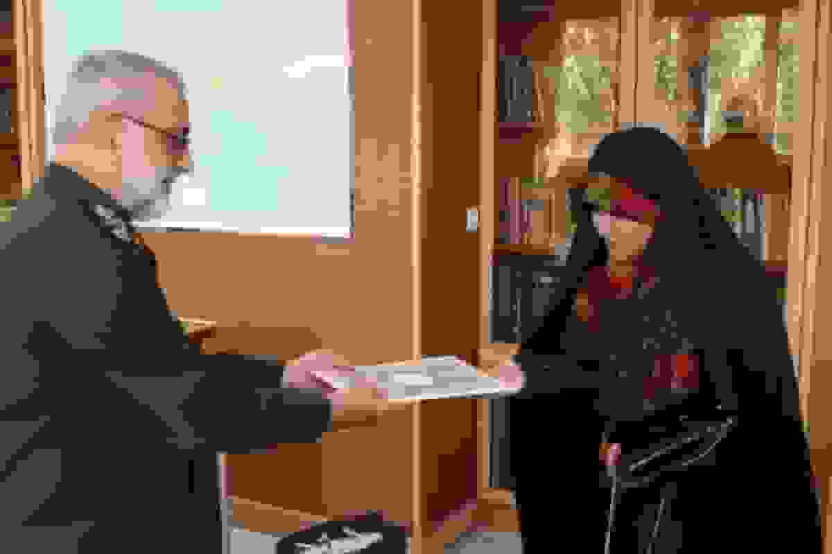 تقدیر سردار شکارچی از سحر امامی