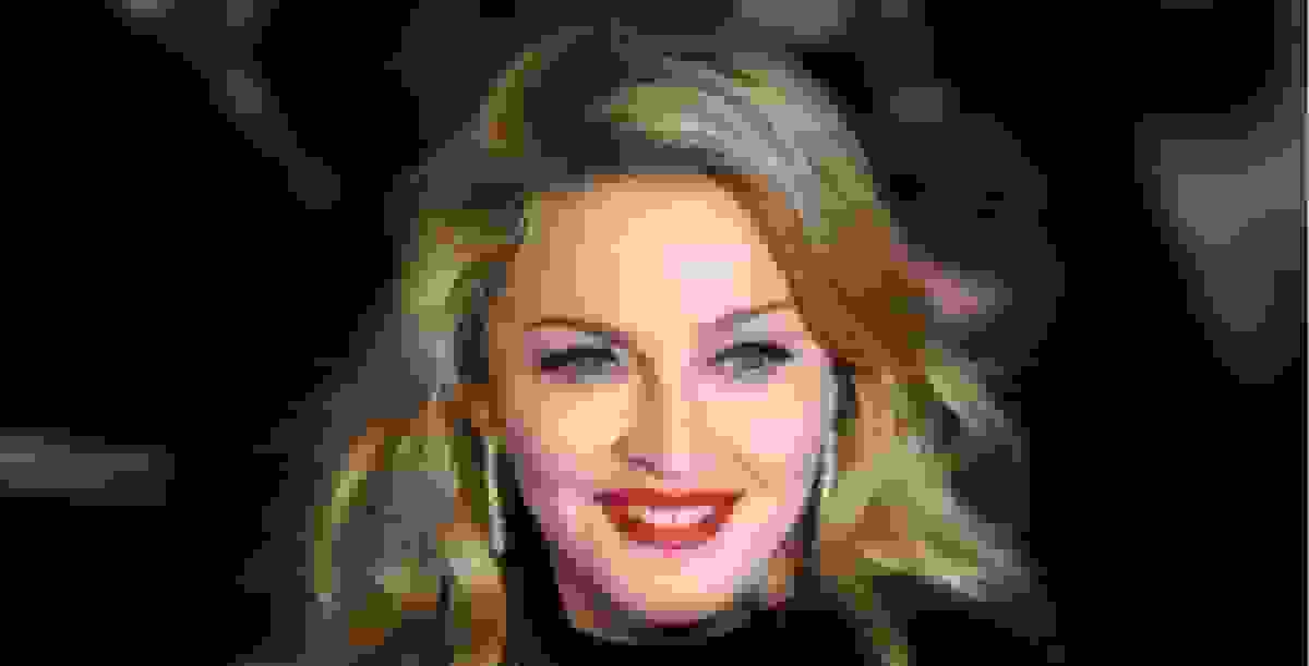 حضور مدونا در بازی چلسی و لیورپول در ورزشگاه استمفوردبریج