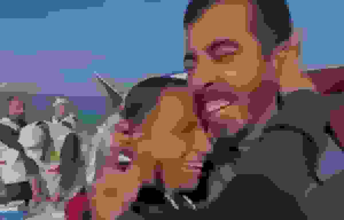 لبخند پرامید غزه در کنار انس