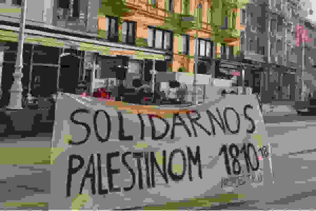 فراخوان تجمع حمایت از فلسطین در کرواسی