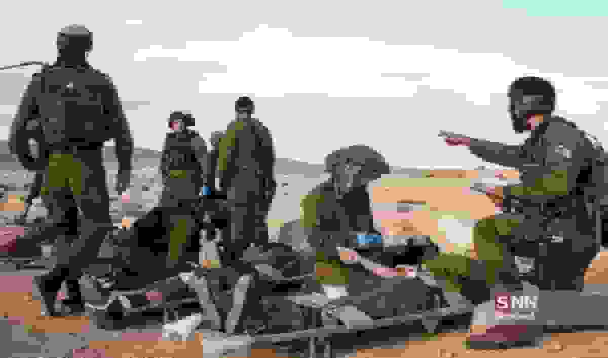 زخمی شدن سه نظامی صهیونیست در انفجار بمب کنارجادهای در طوباس