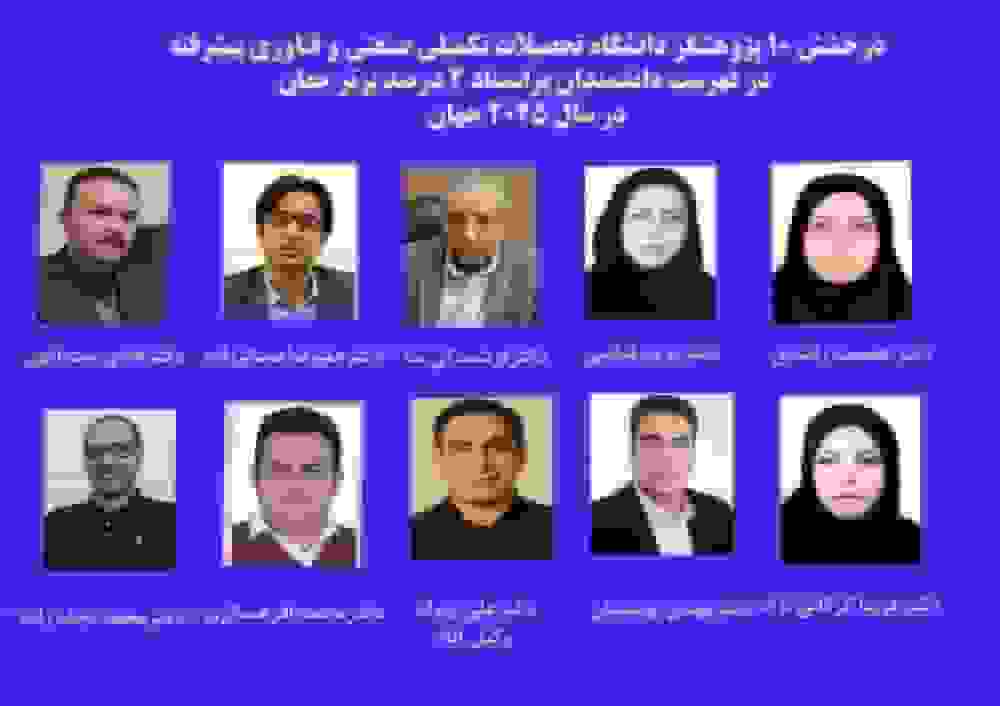 درخشش ۱۰ پژوهشگر دانشگاه هایتک کرمان در فهرست دانشمندان پراستناد جهان