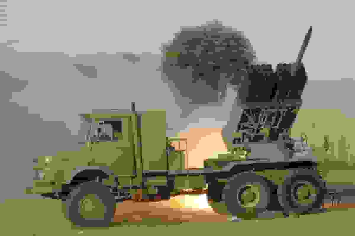 اجرای آتش راکت انداز آرش ساخت ایران