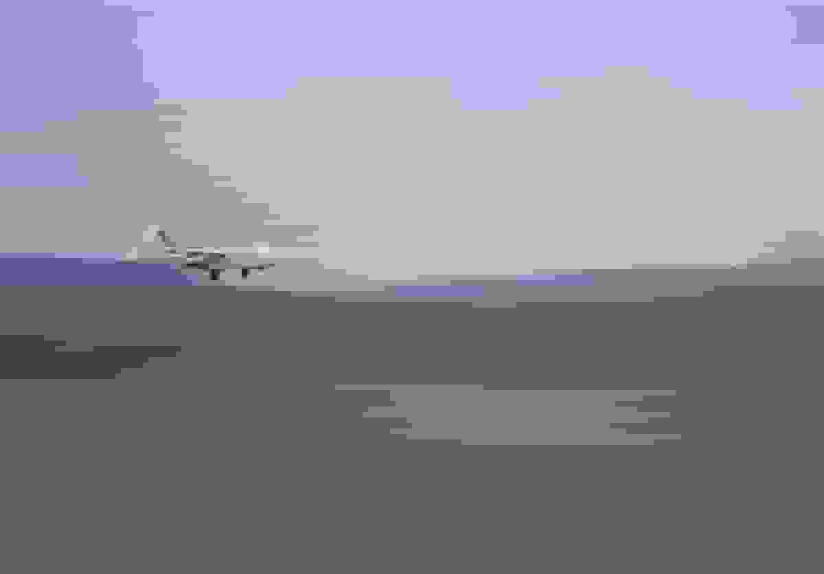 پهپاد معراج سپاه در حال تیک آف