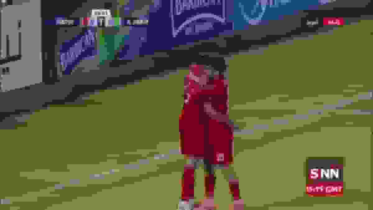 گل اول تراکتور توسط ترابی با یک حرکت تیمی زیبا