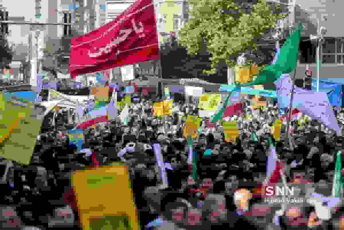 راهپیمایی ۱۳ آبان در تهران و سراسر کشور آغاز شد