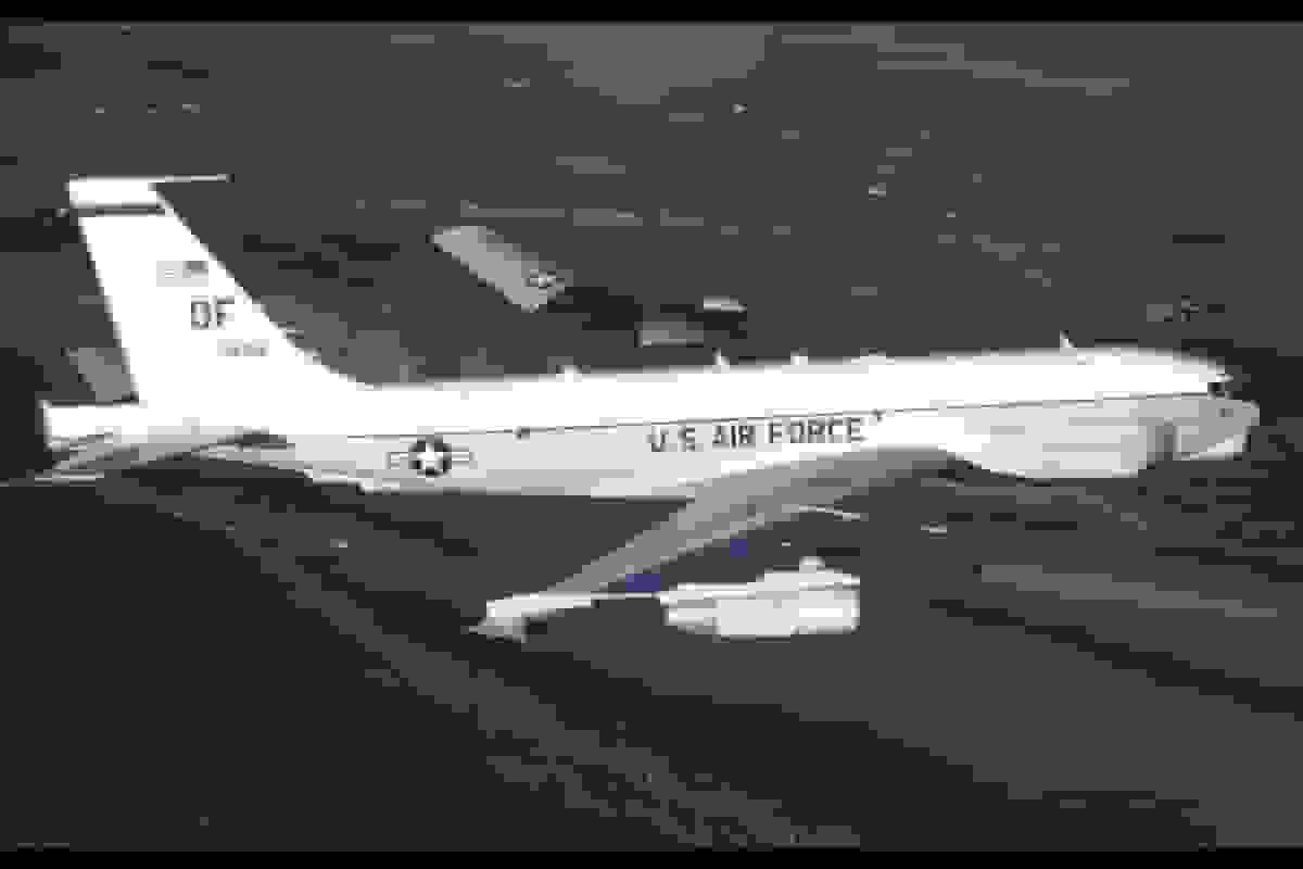 گشتزنی هواپیمای شناسایی آمریکا بر فراز دریای سیاه