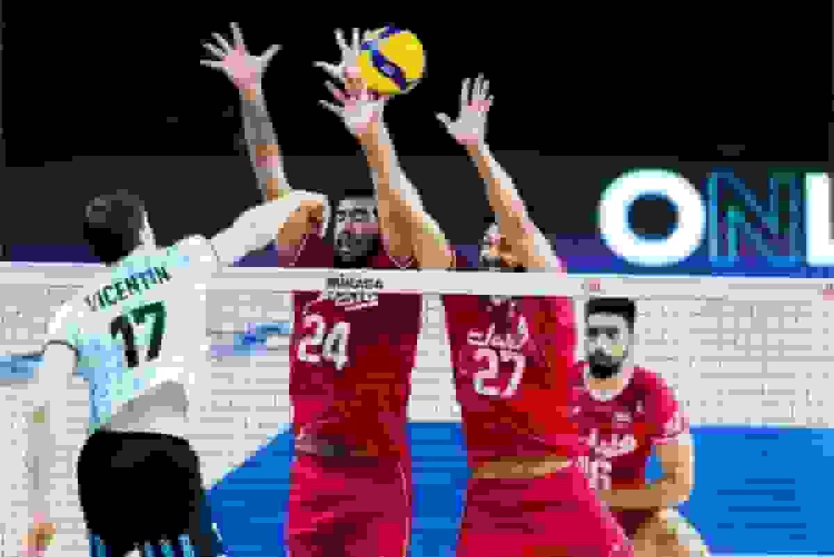 گزارش زنده بازی والیبال ایران و قطر