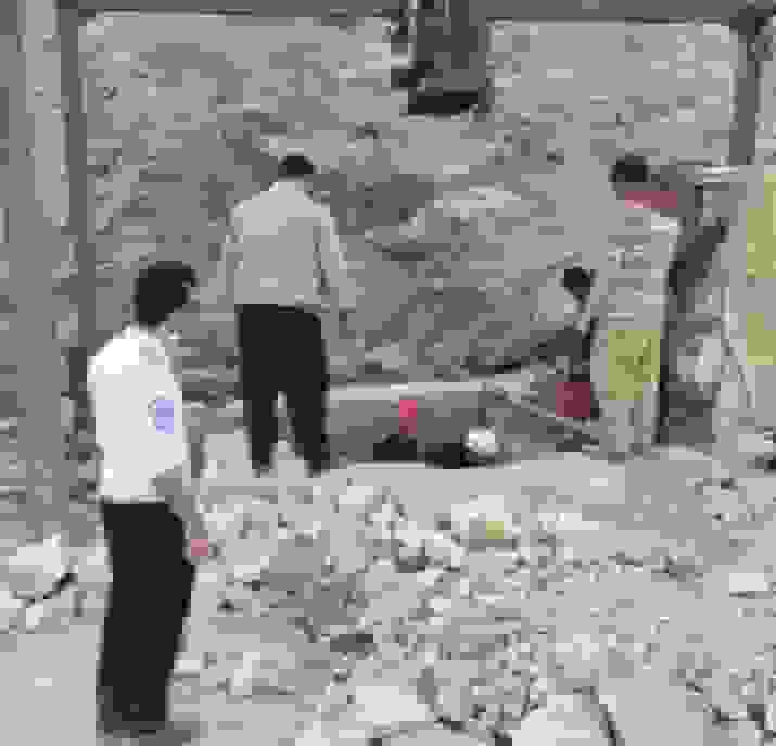 ریزش معدن دربید یزد و عملیات ۸ ساعته نجات کارگر مصدوم